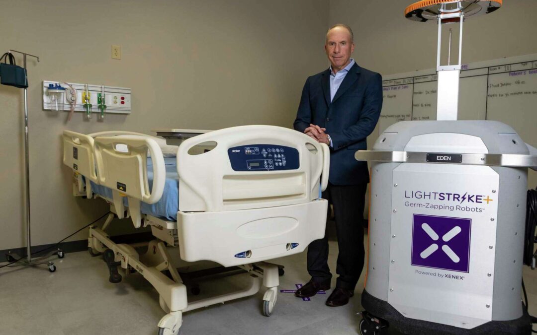 Morris Miller, CEO of Xenex, wants to invade U.S. hospitals with germ-killing robots