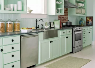 A Vintage, Pastel Palette Is the Spring Kitchen Trend Giving a Nod to Nostalgia