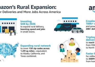 Amazon investing more than $4B in rural delivery