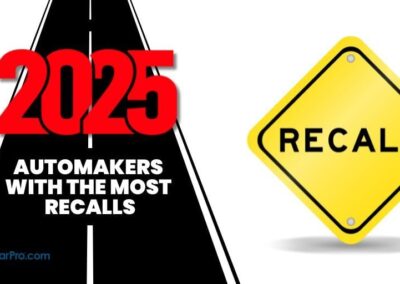 Automakers With The Most Recalls For 2025