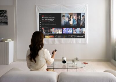 Samsung Unveils The Freestyle+ Ahead of CES 2026, Showcasing a Smart AI Portable Screen