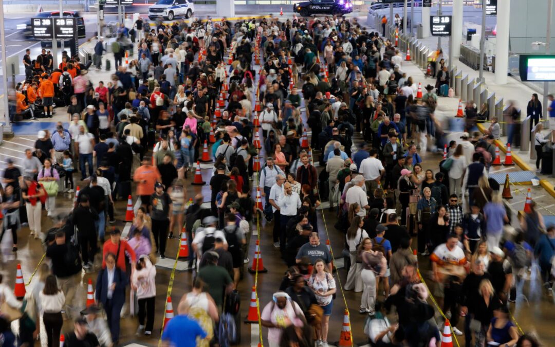Pricy airfare, airport chaos test travelers