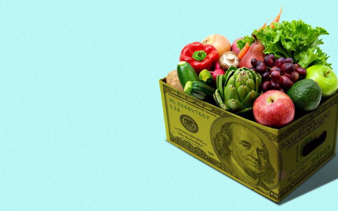 Vegetable prices surged nearly 50% but the increase may not hit your groceries