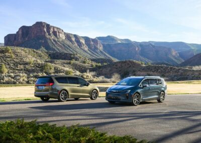 2027 Chrysler Pacifica Gets a Fancy Blue Interior to Go with Its New Face – Hagerty Media