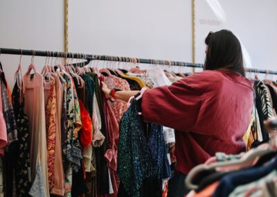 Shoppers are increasingly opting for secondhand clothes