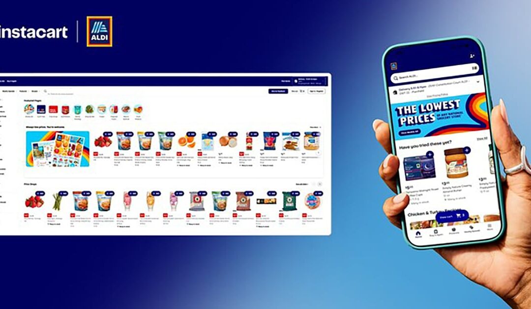 Aldi relaunches website with Instacart