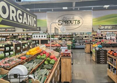 Traditional grocery stores are capturing the hottest visit