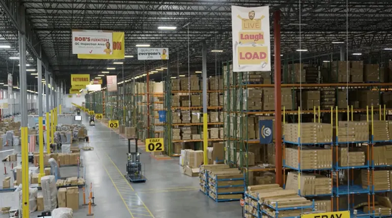 Bob’s Discount Furniture opens first combo store-distribution center | Supply Chain Dive