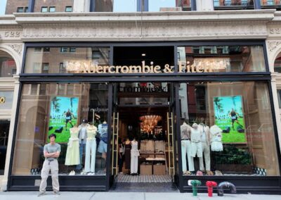 Abercrombie & Fitch begins selling Sperry, Hunter and Puma
