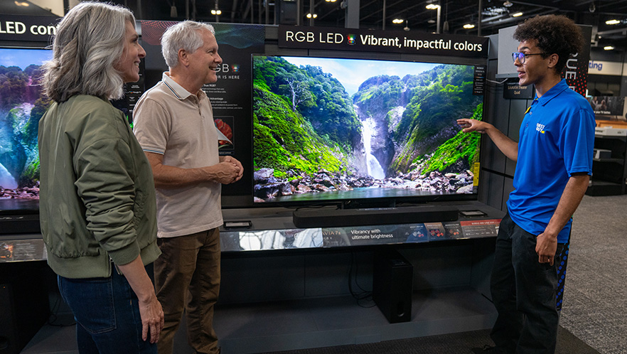 Best Buy introduces RGB LED TVs to stores nationwide, ushering new era of home theater – Best Buy Corporate News and Information