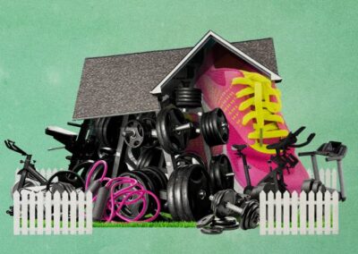 How working out at the gym replaced the home improvement project | CNN Business