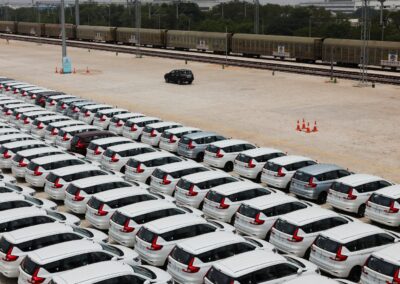 Alternative-fuel vehicles hit record market share in June after Iran war | Reuters
