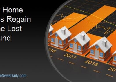 New Home Sales Regain Some Lost Ground