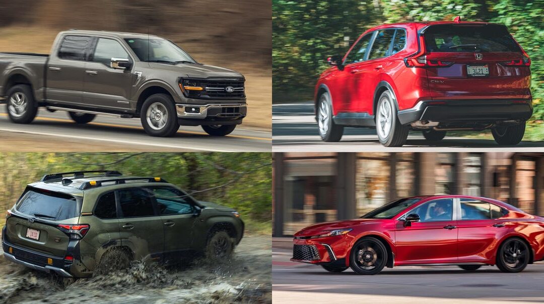 The 25 Bestselling Cars, Trucks, and SUVs of 2026