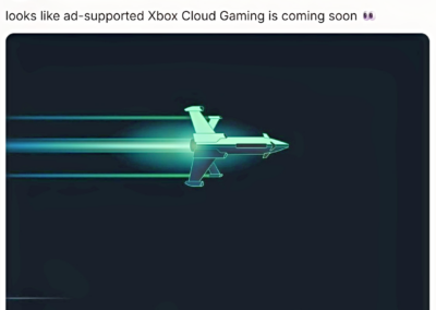 Microsoft Readies Ad-Supported Xbox Cloud Gaming 01/20/2026