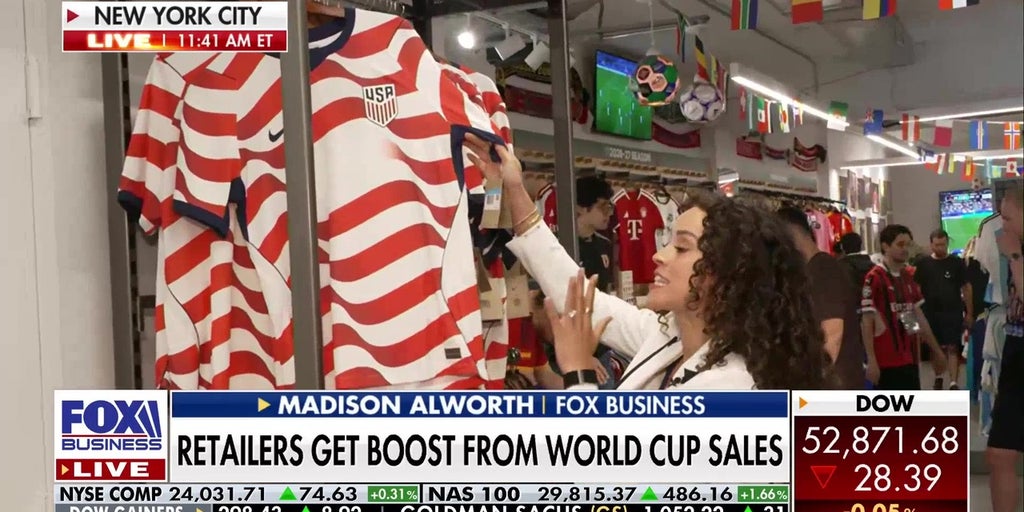 Retailers see boost from FIFA World Cup 2026 sales | Fox Business Video