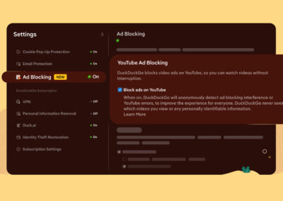 DuckDuckGo Browser Can Now Block Video Ads, Including YouTube’s