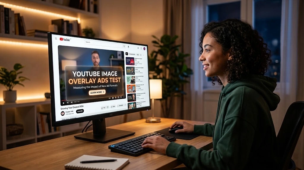 YouTube Image Overlay Ads Test: Mobile Video