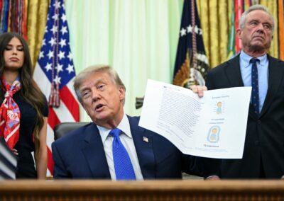 Doctors push back on Trump executive order to change childhood vaccine schedule – ABC News