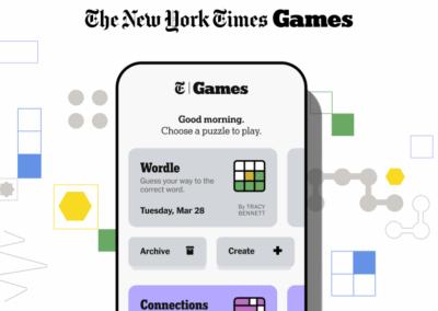 NYT Games Coming to Movie Theaters With Screenvision Deal