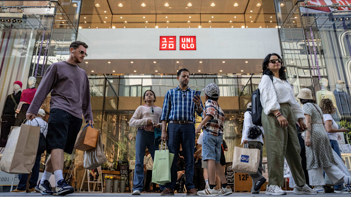 Uniqlo owner set to overtake H&M as retailer pursues fast fashion dominance